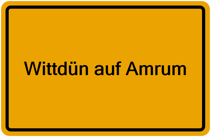 Handelsregisterauszug Wittdün auf Amrum